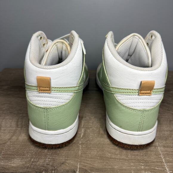 Nike Dunk High SE Mens 9.5 Inspected By Swoosh DQ7680-300 Honeydew White main image 4